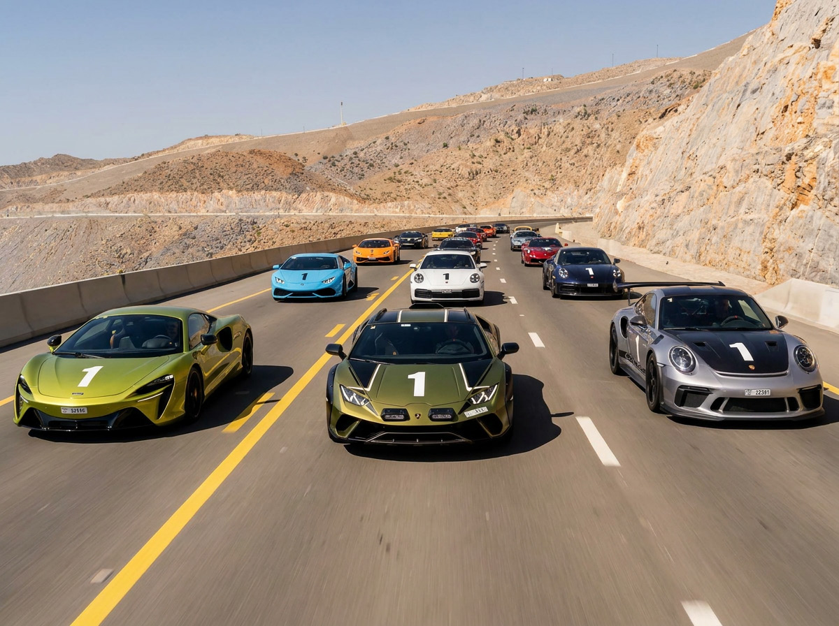 Supercar Convoy Experience